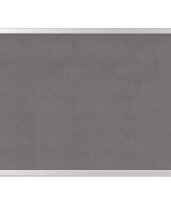 Bi-silque Ayda Fabric 24"W Bulletin Board