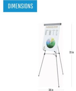 MasterVision Heavy Duty Display Easel