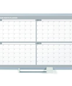 MasterVision MasterVision Dry-erase 4-month Planner