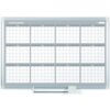 MasterVision 36" 12-month Calendar Planning Board