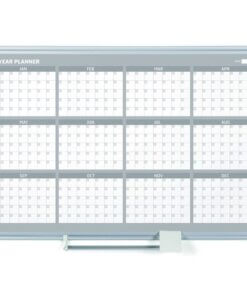 MasterVision 36" 12-month Calendar Planning Board