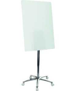 MasterVision Super Value Glass Mobile Easel