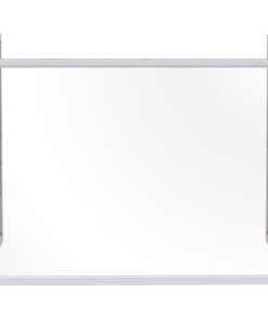 Bi-silque Desktop Divider Glass Barrier