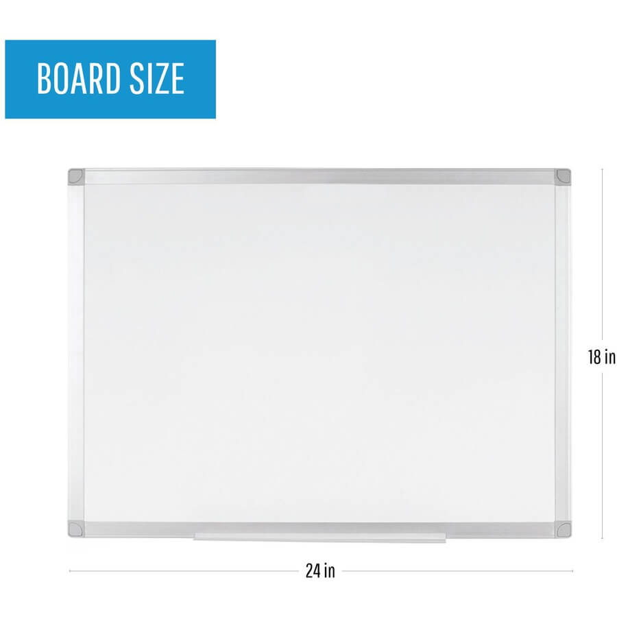 Bi-silque Ayda Steel Dry Erase Board