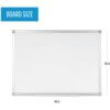 Bi-silque Ayda Steel Dry Erase Board