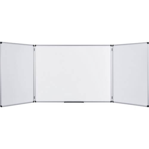 MasterVision Trio Magnetic Whiteboard