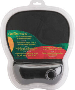 Compucessory Soft Skin Gel Wrist Rest & Mouse Pad