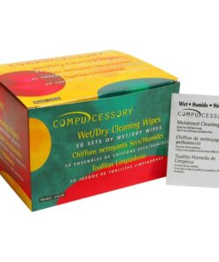 Compucessory Wet and Dry Screen Cleaning Wipes