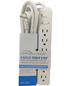 Compucessory 6-Outlet Power Strips
