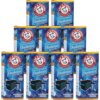 9 Boxes of arm and hammer garbage can deodorizer