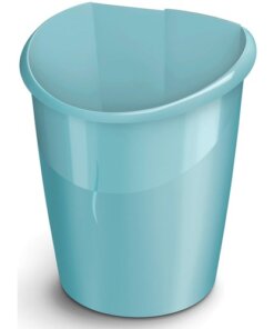 teal CEP Ellypse Waste Bin