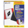 C-Line Traditional Standard Weight Polypropylene Sheet Protector