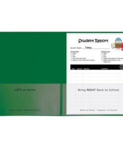 Green C-Line Classroom Connector Letter Report Cover