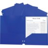 Blue C-Line 2-pocket Heavyweight Poly Portfolio Pocket