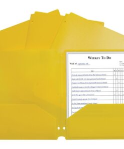 C-Line 2-pocket Heavyweight Poly Portfolio Pocket