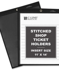 C-Line Shop Ticket Holders, Stitched