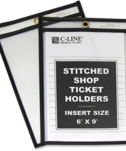 C-Line Shop Ticket Holders, Stitched