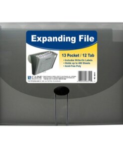 C-Line 13-Pocket Letter Size Expanding File