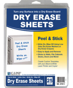 C-Line Dry Erase Sheets