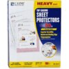 C-Line Heavyweight Poly Sheet Protectors