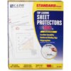 C-Line Standard Weight Poly Sheet Protectors