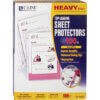 C-Line Heavyweight Poly Sheet Protectors