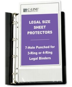 C-Line Heavyweight Poly Sheet Protectors