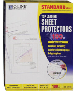 C-Line Standard Weight Poly Sheet Protectors
