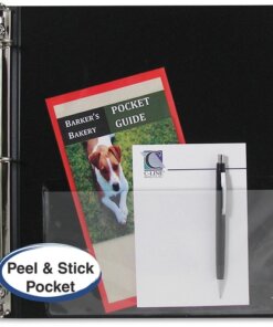 C-Line Self-Adhesive Add-On Poly Filing Pocket
