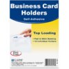 C-Line Self-Adhesive Business Card Holders