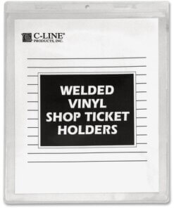 C-Line Vinyl Shop Ticket Holders, Welded
