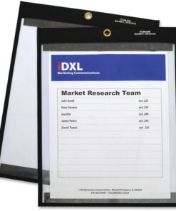 C-Line Magnetic Shop Ticket Holders, Stitched