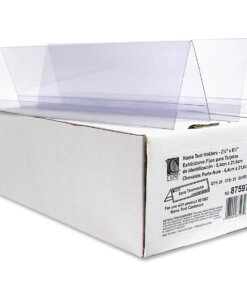 C-Line Heavyweight Rigid Plastic Name Tent Holder