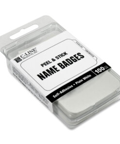 C-Line Self-Adhesive Name Tags