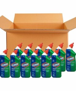12 bottles of clorox toilet bowl cleaner