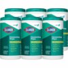 6 clorox wipes