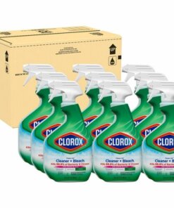 9 bottles of clorox clean up with bleach