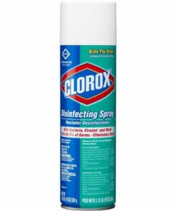 can of clorox disinfectant spray