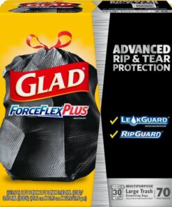 Glad Large Drawstring Trash Bags - ForceFlexPlus