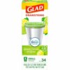 Glad Small Kitchen Drawstring Trash Bags
