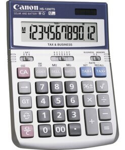 Canon HS-1200TS 12-Digit Angled Display Calculator