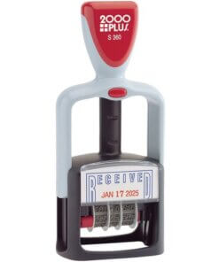 COSCO 2000 Plus S360 RECEIVED Two-Color Dater