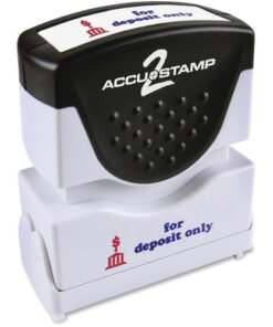 Consolidated Stamp Pre-inked For Deposit Only Message Stamp