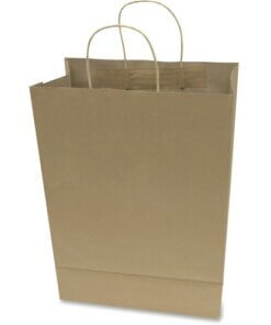 COSCO Premium Large Brown Paper Shopping Bags