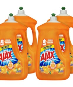 4 bottles of ajax liquid dish detergent