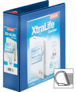 Cardinal Xtralife ClearVue Locking Slant-D Binder