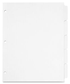 Cardinal Write 'N Erase Mylar Tab Dividers
