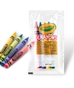 Crayola Set of Four Regular Size Crayons in Pouch