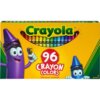 Crayola Built-in Sharpener 96 Count Crayons