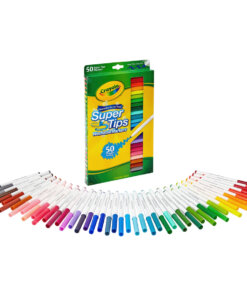 Crayola Super Tips 50-count Washable Markers